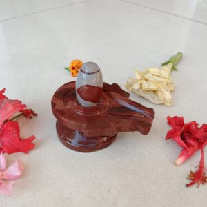 Narmada stone shivling and jaldhari