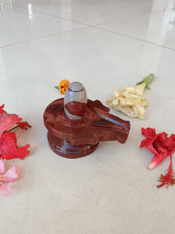 Narmada stone shivling and jaldhari
