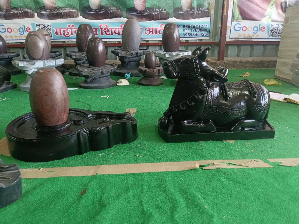 Large Narmadeshwar Shivling for Temple Installation